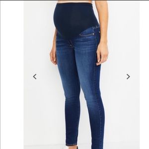7 for all mankind maternity skinny jeans size 26